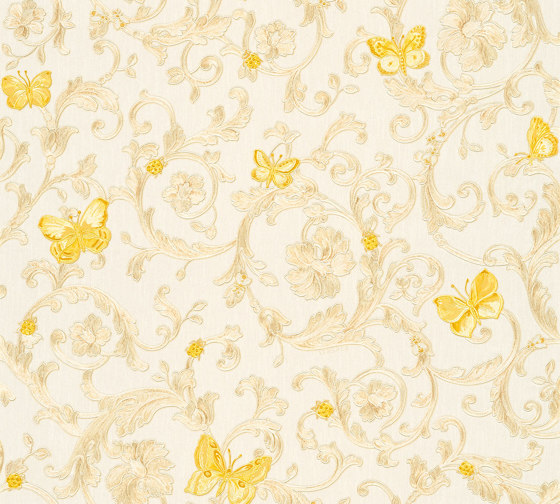 Versace 3 | Papier Peint 343251 Butterfly Barocco | Revêtements muraux / papiers peint | Architects Paper