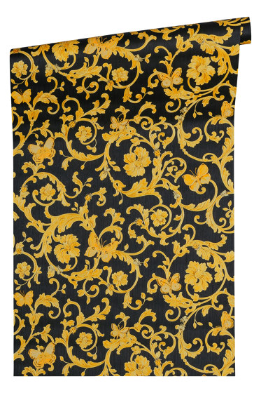 Versace 3 | Papier Peint 343252 Butterfly Barocco | Revêtements muraux / papiers peint | Architects Paper