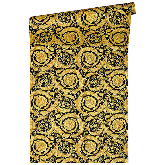 Versace 3 | Papier Peint 935834 Barocco Flowers | Revêtements muraux / papiers peint | Architects Paper