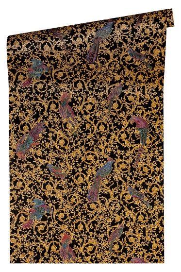 Versace 4 | Papier Peint 370531 Barocco Birds | Revêtements muraux / papiers peint | Architects Paper