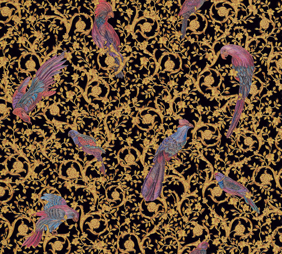 Versace 4 | Wallpaper 370531 Barocco Birds | Wall coverings / wallpapers | Architects Paper