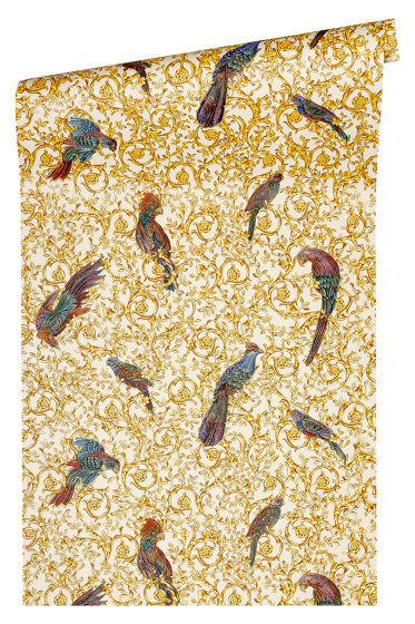 Versace 4 | Papier Peint 370532 Barocco Birds | Revêtements muraux / papiers peint | Architects Paper