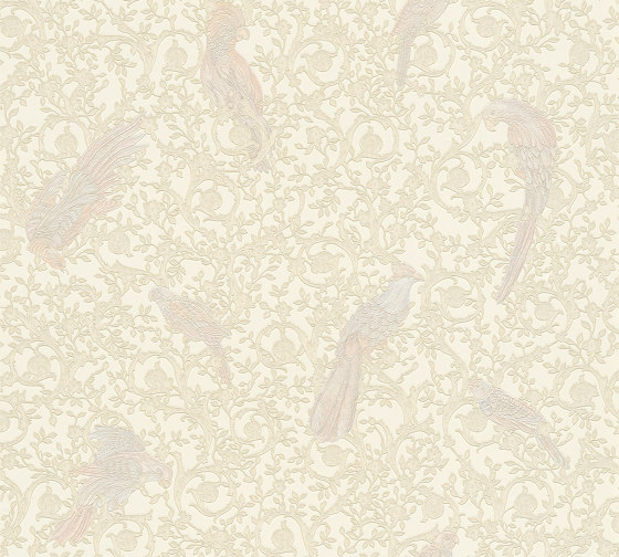 Versace 4 | Papier Peint 370535 Barocco Birds | Revêtements muraux / papiers peint | Architects Paper