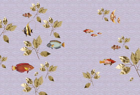 Walls By Patel 2 | Wallpaper DD114342 Brillant Fish2 | Wall coverings / wallpapers | Architects Paper
