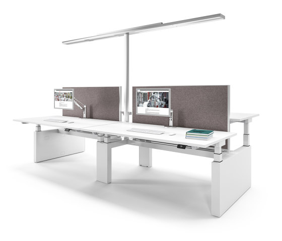 Canvaro Compact working space for groups | Scrivanie | Assmann Büromöbel