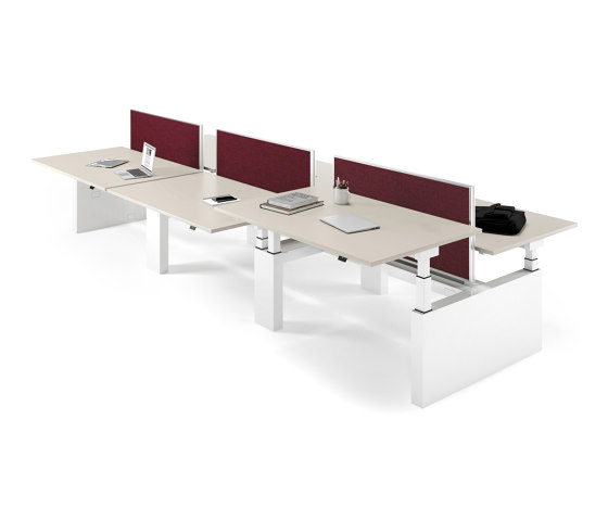 Canvaro Compact Bench work tables | Desks | Assmann Büromöbel