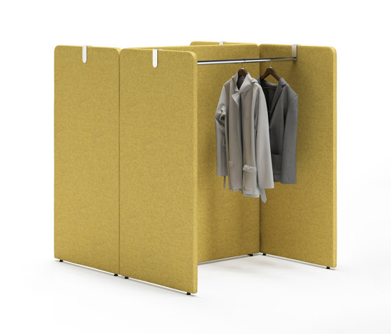Syneo Line Lounge coat rack | Privacy screen | Assmann Büromöbel