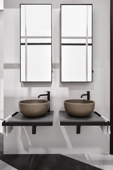 Multiplo washbasin on countertop | Waschtische | Ceramica Cielo