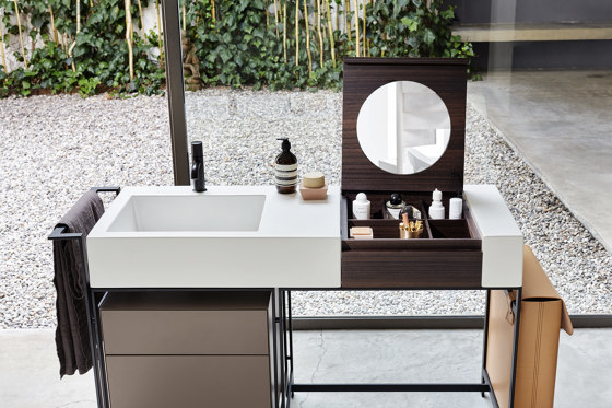 Narciso Vanity washbasin with cabinet | Waschtische | Ceramica Cielo