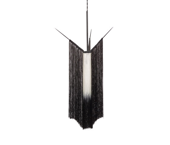 Ann Demeulemeester Chan 1 Pendant Lamp Black | White | Suspended lights | Serax