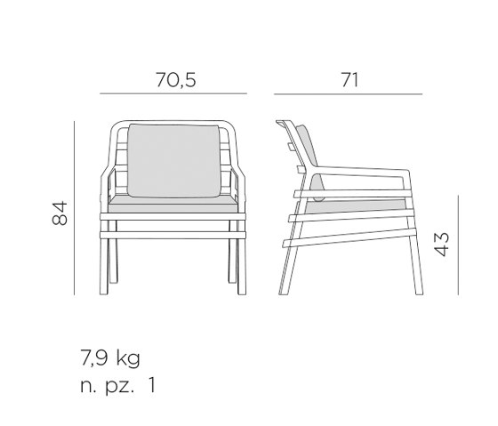 Aria poltrona | Chairs | NARDI S.p.A.