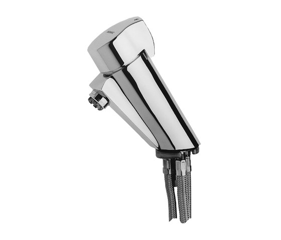 AQUAMIX-ZERO self-closing pillar mixer for hot water heaters | Grifería para lavabos | KWC Professional