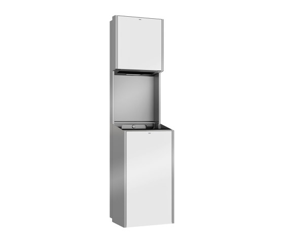 EXOS. Paper towel dispenser and waste bin combination | Dispensadores de papel | KWC Professional