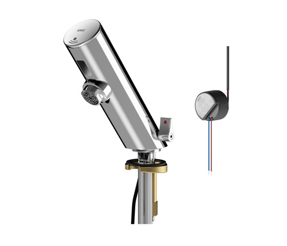 F3E-Mix Elektronik-Standbatterie mit Wandeinbau-Netzteil | Waschtischarmaturen | KWC Professional
