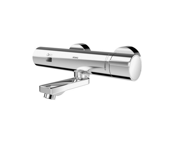 F3E-Therm Electronic thermostatic wall-mounted mixer | Grifería para lavabos | KWC Professional