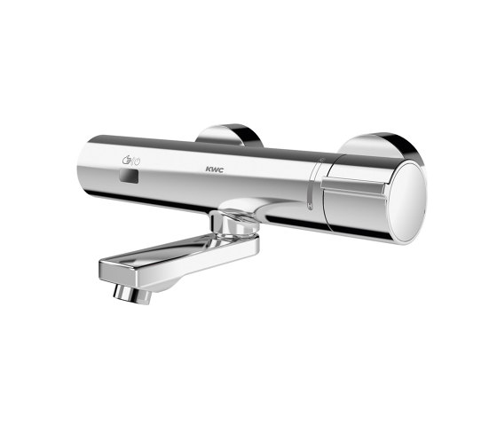 F3E-Therm Electronic thermostatic wall-mounted mixer | Grifería para lavabos | KWC Professional