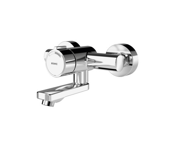 F3S-Mix self-closing wall-mounted mixer | Wash basin taps | KWC Professional