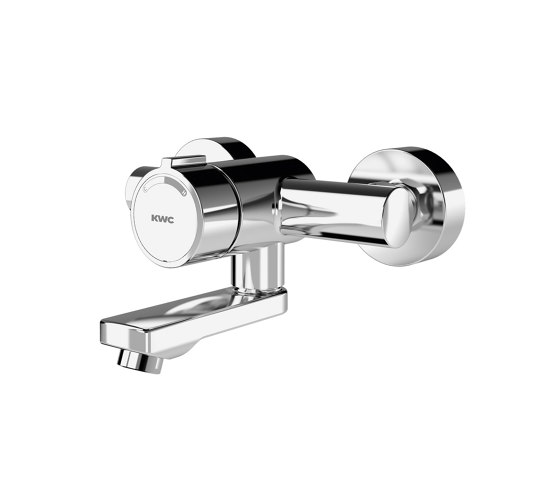 F3S-Mix self-closing wall-mounted mixer | Wash basin taps | KWC Professional