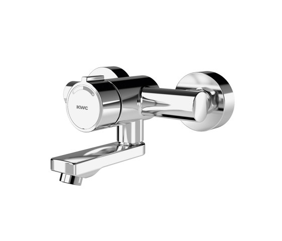 F3S-Mix self-closing wall-mounted mixer | Wash basin taps | KWC Professional