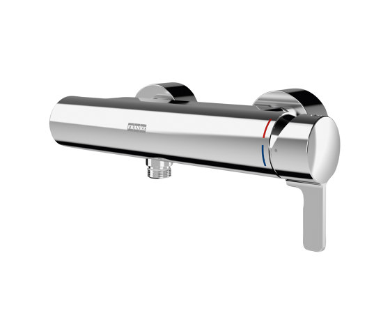 F5L-Mix single-lever wall-mounted mixer with hand shower connection | Grifería para duchas | KWC Professional