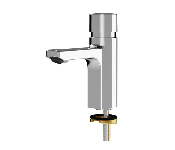 F5S Self-closing pillar tap | Grifería para lavabos | KWC Professional