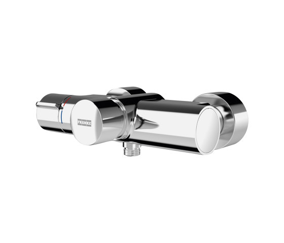 F5S-Therm self-closing thermostatic mixer with hand shower connection | Grifería para duchas | KWC Professional