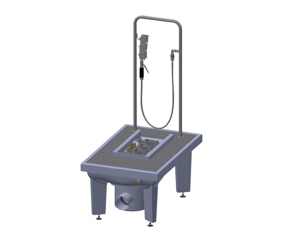 SIRIUS Boot-cleaning unit | Muebles sanitarios | KWC Professional