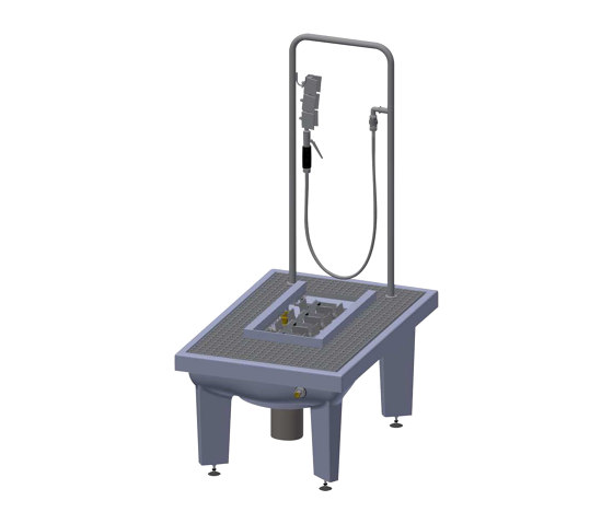 SIRIUS Boot-cleaning-unit | Bathroom fixtures | KWC Professional