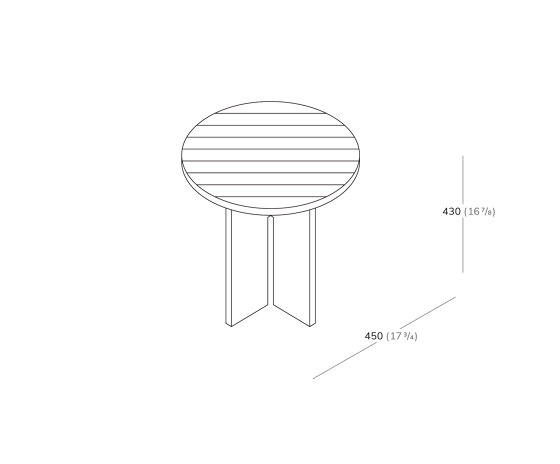 Sediment | Tavolini alti | Favius