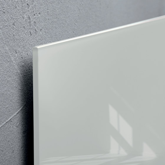 Pizarra de cristal magnética Artverum, gris, 195 x 135 cm | Pizarras / Pizarras de caballete | Sigel
