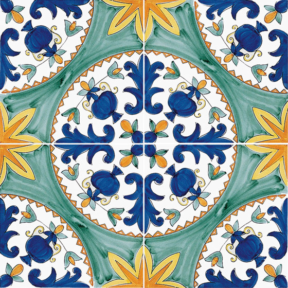 Antichi Decori Cilento | Carrelage céramique | Ceramica Francesco De Maio