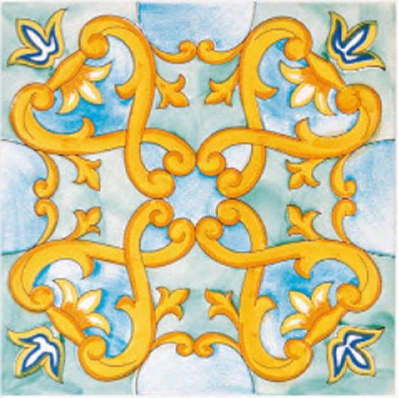 Antichi Decori Recamone | Piastrelle ceramica | Ceramica Francesco De Maio