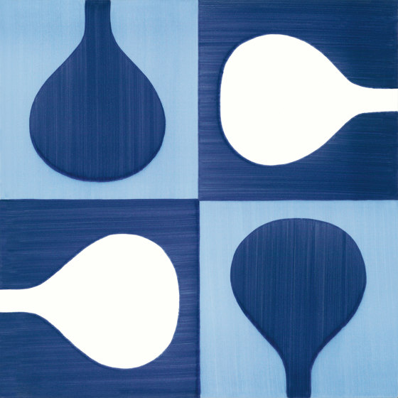 Blu Ponti Decoro Tipo 20 | Piastrelle ceramica | Ceramica Francesco De Maio