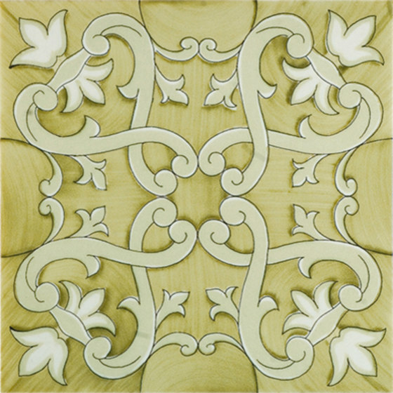 Fiori Scuri Recamone Verde | Baldosas de cerámica | Ceramica Francesco De Maio