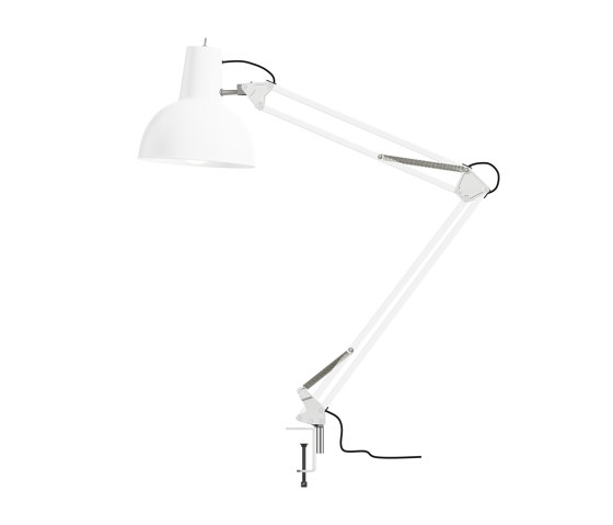 Spring Balanced Lamp | clamp | white | Lámparas de sobremesa | Midgard Licht