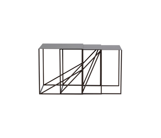 Oblique Sliding Table Set | Mesas nido | ASPLUND
