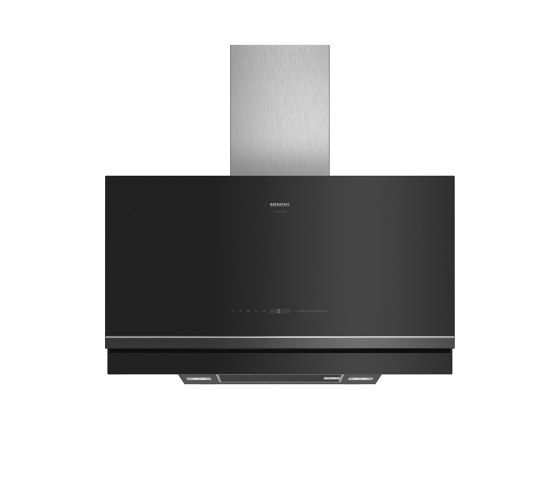 iQ700, wall-mounted cooker hood, 90 cm, clear glass black printed | Kitchen hoods | Siemens Home Appliances