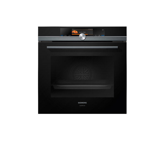 iQ700, Built-in oven with steam function, 60 cm, Black | Ovens | Siemens Home Appliances