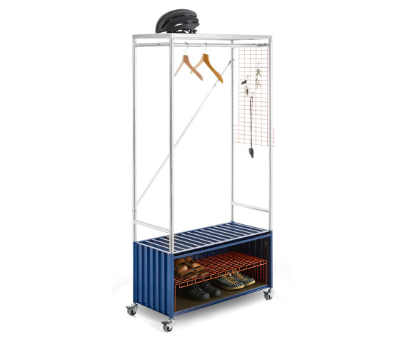 DS | Wardrobe rack to container DS | Cloakroom cabinets | Magazin®