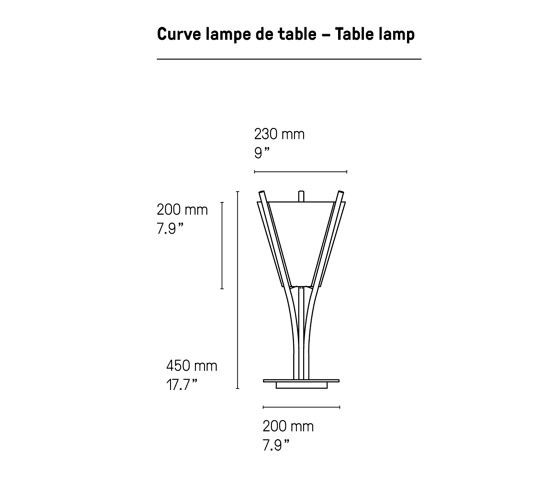 Curve la | Table lights | CVL Luminaires