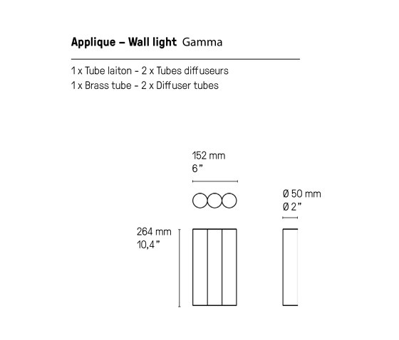 Gamma app | Lampade parete | CVL Luminaires