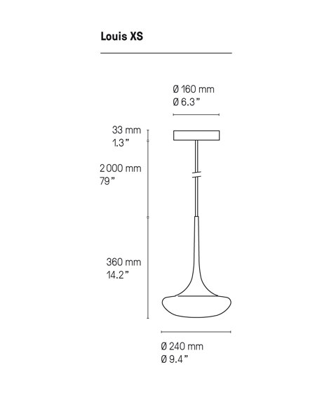 Louis | Lámparas de suspensión | CVL Luminaires