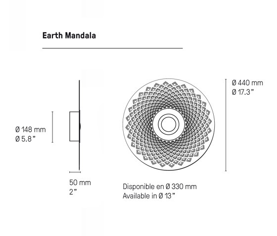 Mandala 440 | Lampade parete | CVL Luminaires