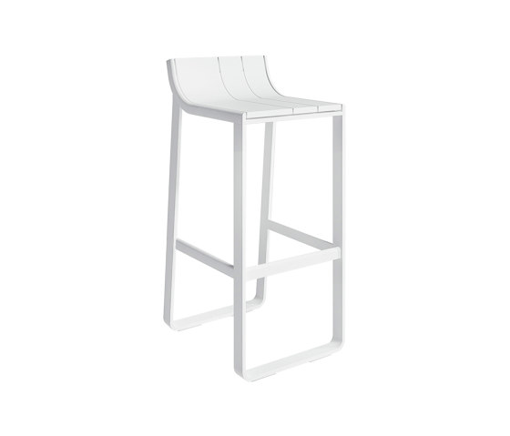 Flat Counter Stool with Backrest | Counter stools | GANDIABLASCO
