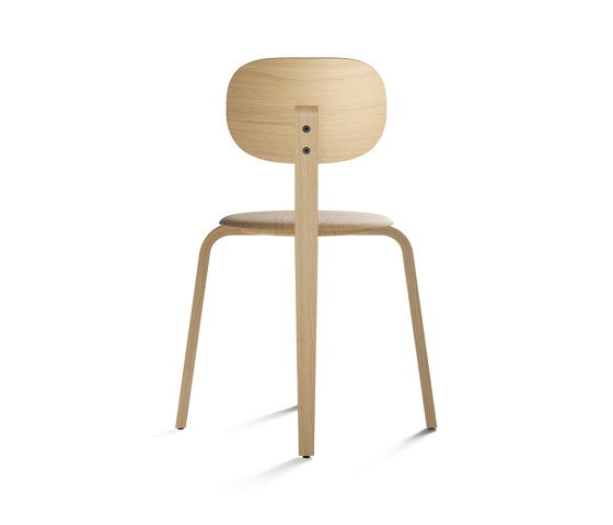 Afteroom Plywood, Wood Base, Natural Oak | Chairs | Audo Copenhagen