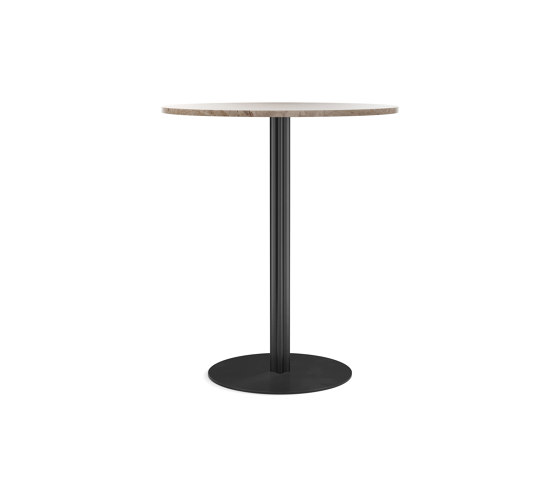 Harbour Column Counter Table, Kunis Breccia Stone | Standing tables | Audo Copenhagen