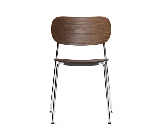 Co Chair, Chrome / Dark Stained Oak | Stühle | Audo Copenhagen