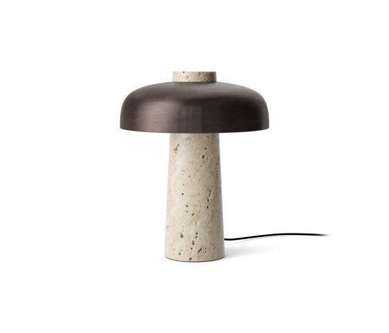 Reverse Table Lamp, Bronzed Brass | Tischleuchten | Audo Copenhagen