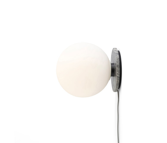TR Bulb Table/ Wall, Grey Marble / Matte Opal, w/Dim to Warm | Lampade parete | Audo Copenhagen