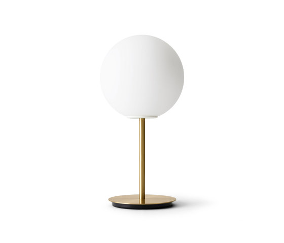 TR Bulb Table Lamp, Brass/ Matte Opal, w/Dim to Warm | Tischleuchten | Audo Copenhagen